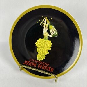 The Sakura Table Vintage Posters Champagne Joseph Perrier Plate - 8.5"